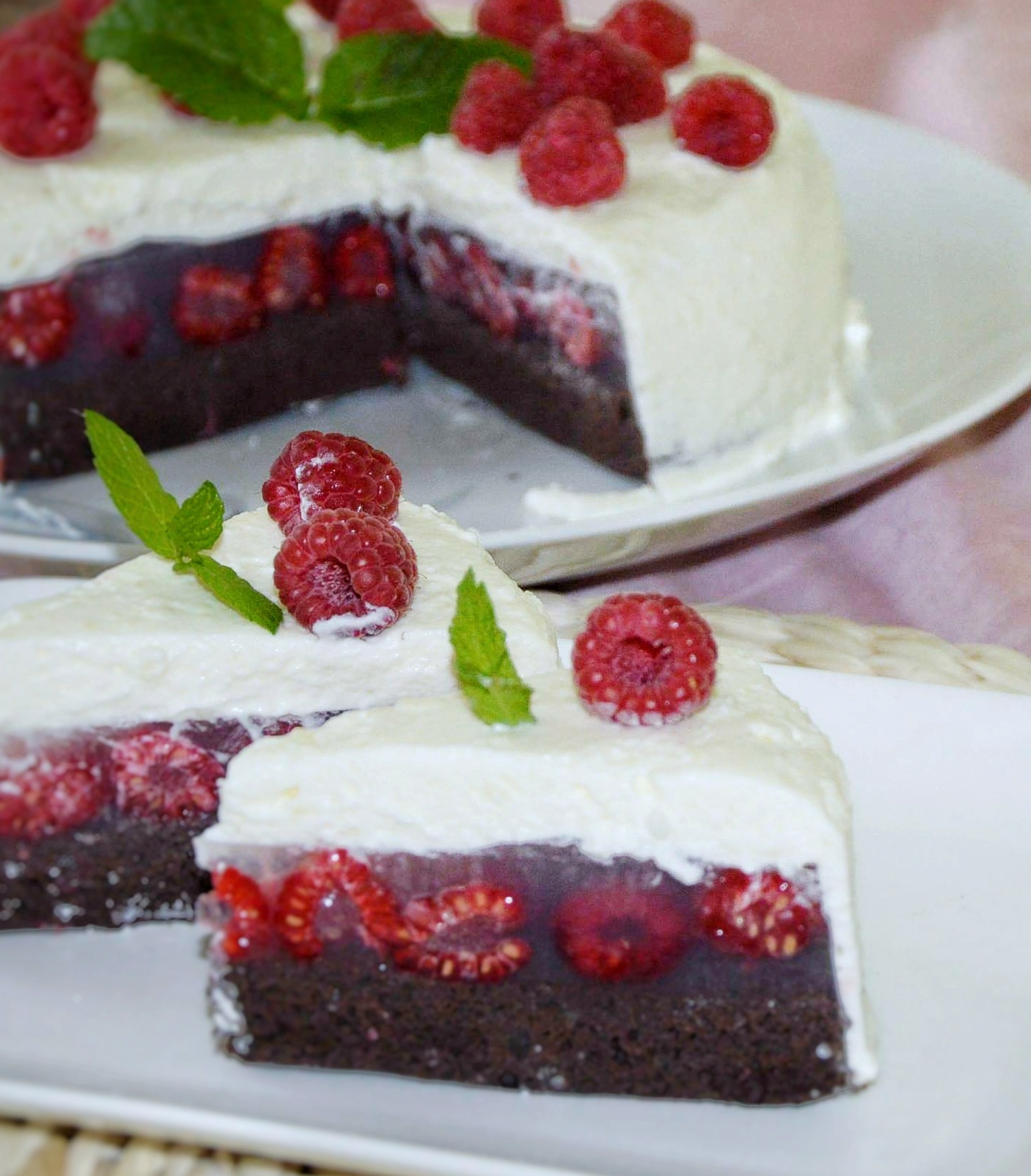 Malinová torta | Kucháročka