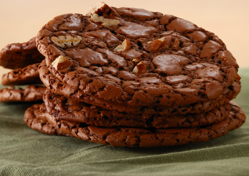 Čokoládovo pekanové cookies